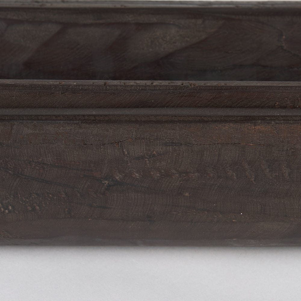 Mercana - Athena Extra Large Black-Brown Reclaimed Wood Trays (Set of 2) - 70150 view 8
