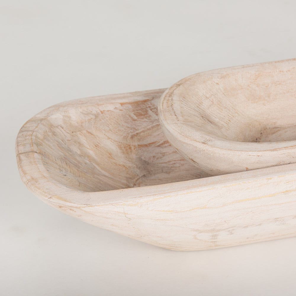 Mercana - Athena Extra Large Light-Wash Reclaimed Wood Trays (Set of 2) - 70148 view 6