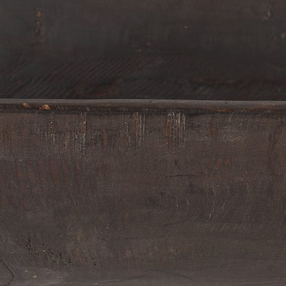 Mercana - Athena Extra Large Oblong Black-Brown Reclaimed Wood Bowl - 70158 view 6