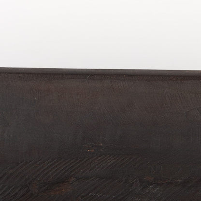 Mercana - Athena Extra Large Oblong Black-Brown Reclaimed Wood Bowl - 70158 view 7