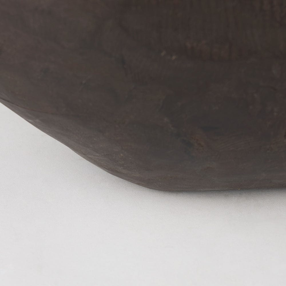Mercana - Athena Extra Large Oblong Black-Brown Reclaimed Wood Bowl - 70158 view 8