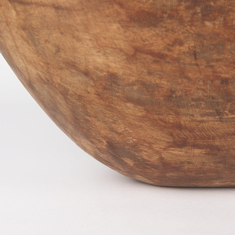 Mercana - Athena Extra Large Oblong Medium Brown Reclaimed Wood Bowl - 70160 view 8