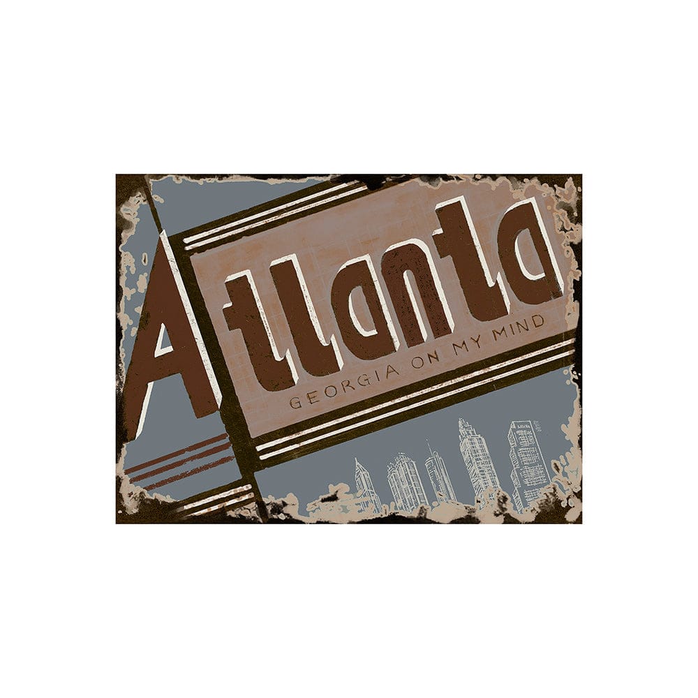 Mercana - Atlanta by Alarm a Hand Embellished Textured Canvas - 101469-S view 1
