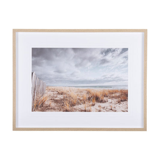 Mercana - Atlantic Coast Afternoon by Mercana Studio Hand Embellished Framed Art Print Matted under Glass - 14300 view 1