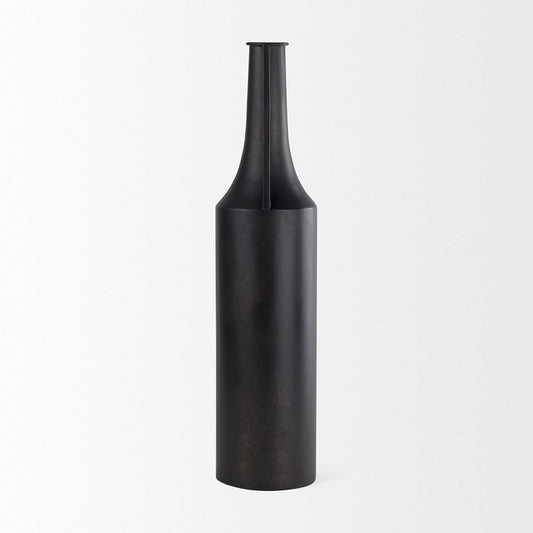 Mercana - Aubrey Large 24.0H Black Iron Flower Vase - 69859_CLOSEOUT view 2