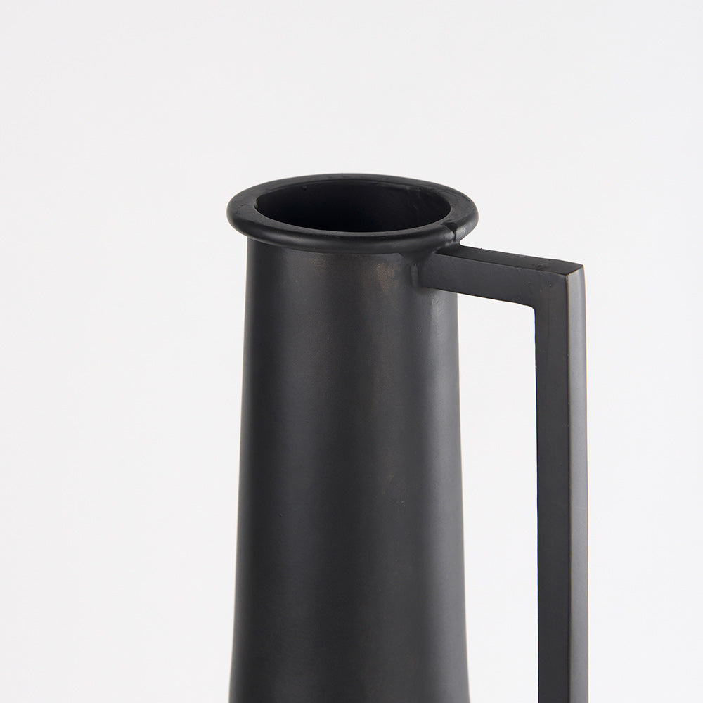 Mercana - Aubrey Large 24.0H Black Iron Flower Vase - 69859_CLOSEOUT view 4