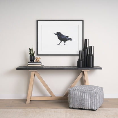 Mercana - Aubrey Large 24.0H Black Iron Flower Vase - 69859_CLOSEOUT view 7