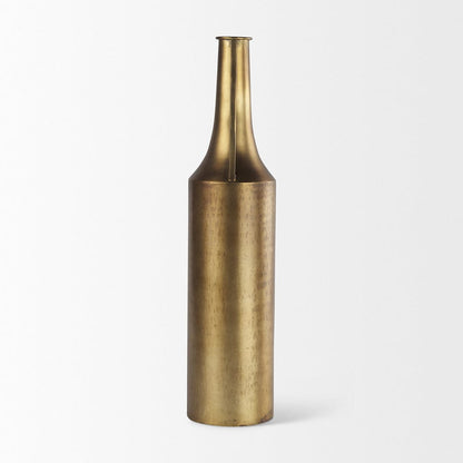 Mercana - Aubrey Large 24.0H Gold Iron Jug Vase - 69856 view 3
