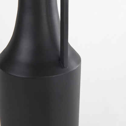 Mercana - Aubrey Medium 18.0H Black Iron Flower Jug Vase - 69858_CLOSEOUT view 3