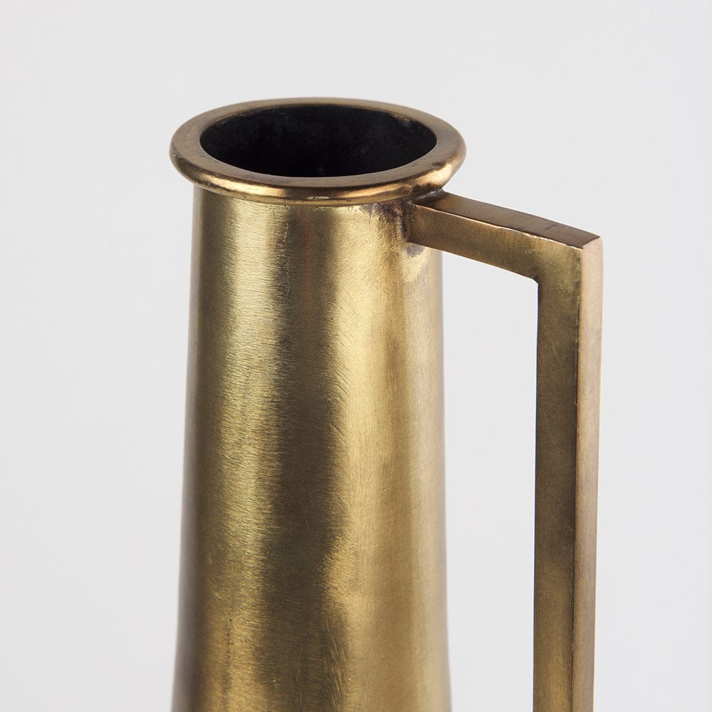 Mercana - Aubrey Medium 18.0H Gold Iron Jug Vase - 69855 view 7