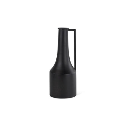 Mercana - Aubrey Small 14.0H Black Iron Flower Vase - 69857_CLOSEOUT view 1