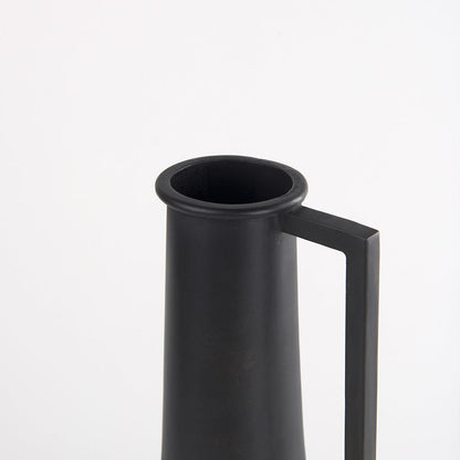 Mercana - Aubrey Small 14.0H Black Iron Flower Vase - 69857_CLOSEOUT view 2