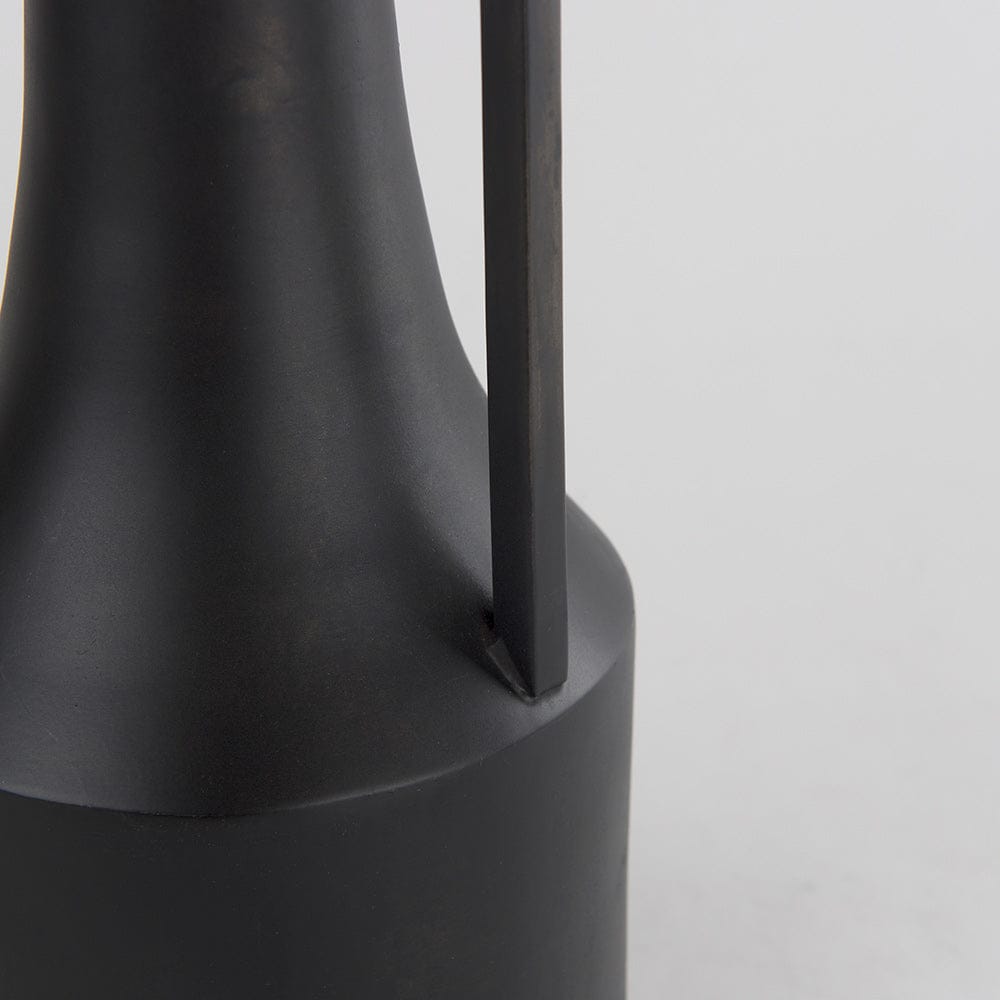 Mercana - Aubrey Small 14.0H Black Iron Flower Vase - 69857_CLOSEOUT view 3