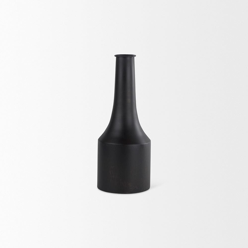 Mercana - Aubrey Small 14.0H Black Iron Flower Vase - 69857_CLOSEOUT view 5