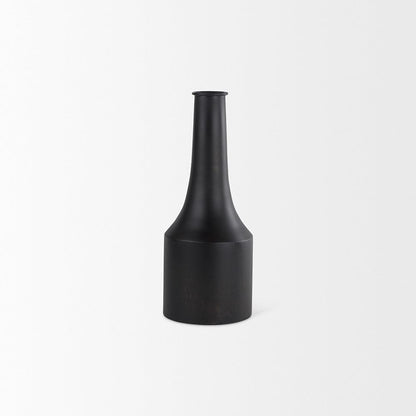Mercana - Aubrey Small 14.0H Black Iron Flower Vase - 69857_CLOSEOUT view 5