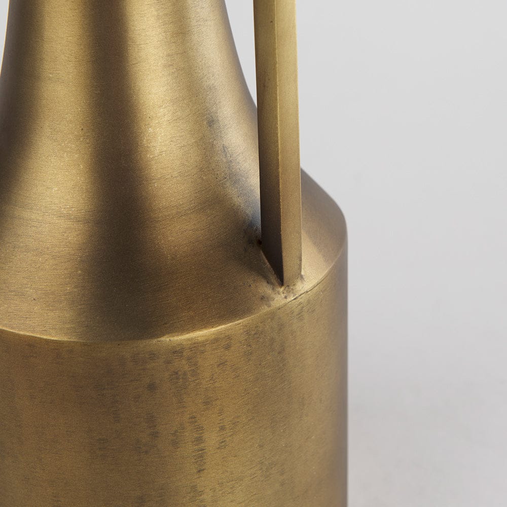 Mercana - Aubrey Small 14.0H Gold Iron Flower Jug Vase - 69854 view 8