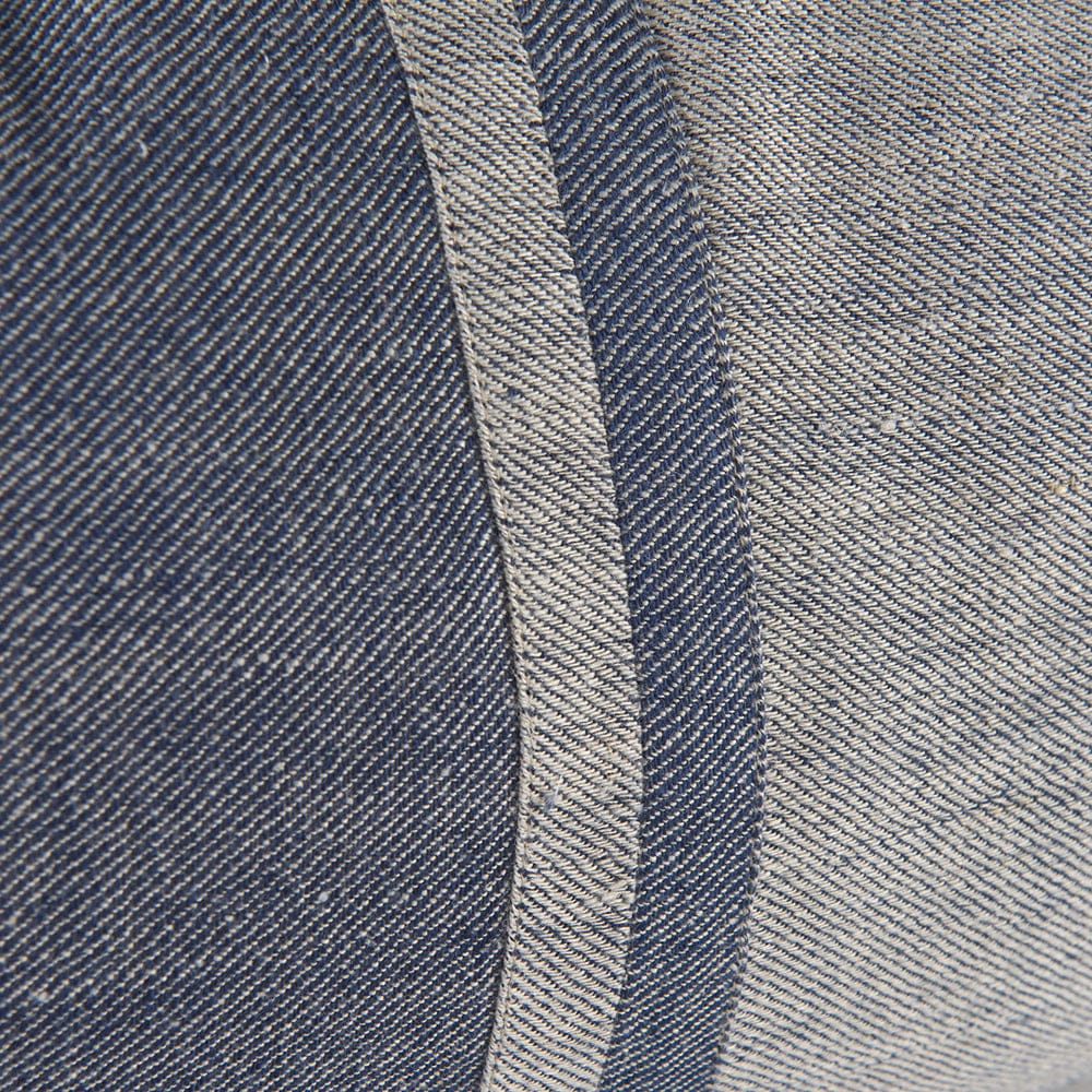 Mercana - Aubrielle 14L x 26W Gray and Blue Fabric Color Blocked Decorative Pillow Cover - 69440 view 7