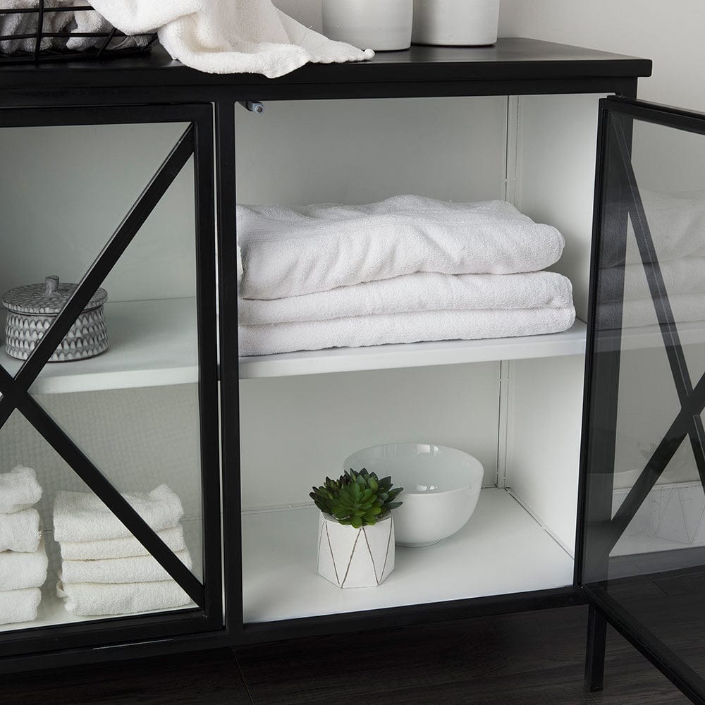 Mercana - Aurelia Two Door Glass Cabinet - 69265 view 13