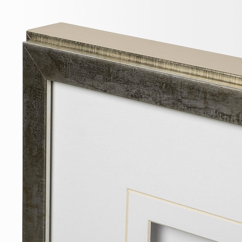 Mercana - Aurous by Studio M a handmade Original Framed Artwork under Glass - 12637 view 4