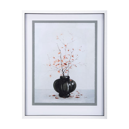 Mercana - Autumn Branches I by Mercana Studio a Hand Embellished Textured Framed Art Print Matted under Glass - 14353 view 1