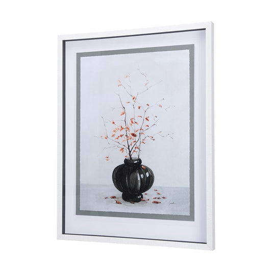 Mercana - Autumn Branches I by Mercana Studio a Hand Embellished Textured Framed Art Print Matted under Glass - 14353 view 2