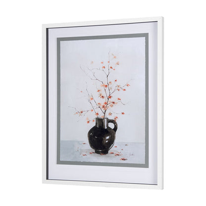 Mercana - Autumn Branches II by Mercana Studio a Hand Embellished Textured Framed Art Print Matted under Glass - 14354 view 6