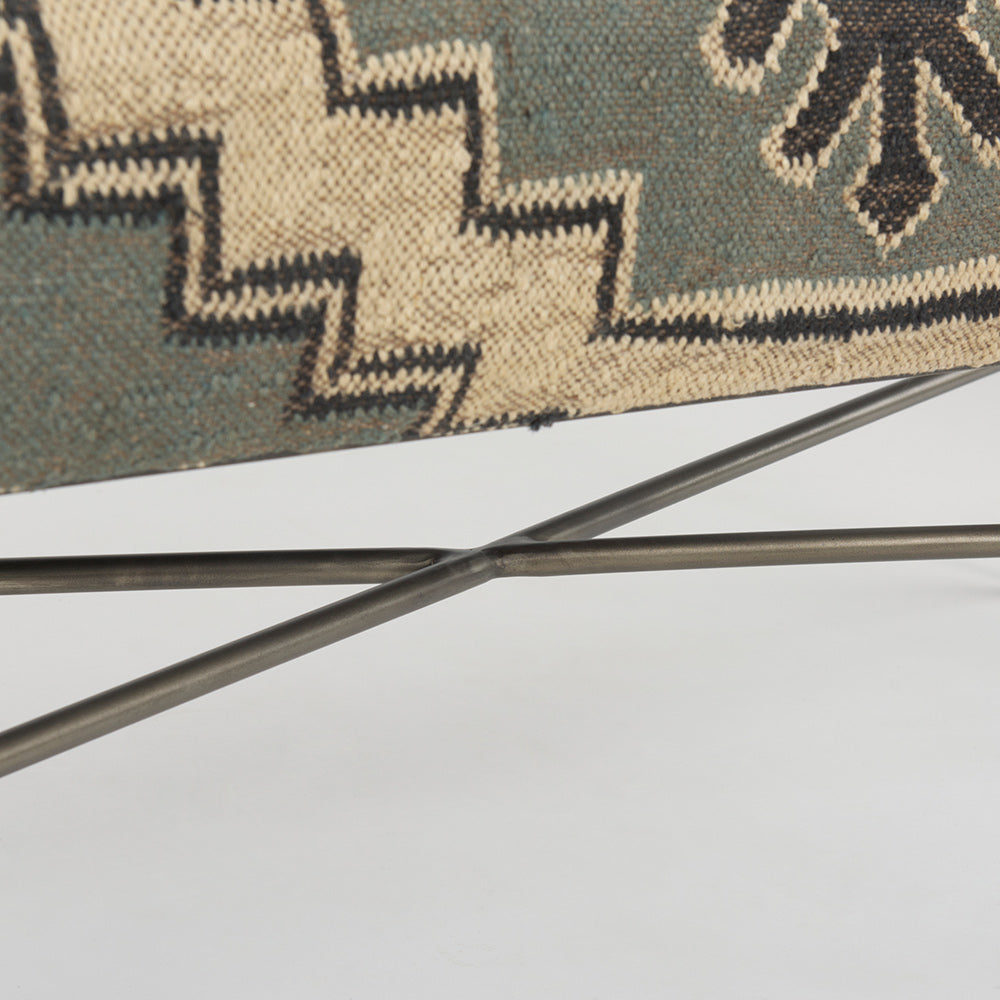 Mercana - Avery I 55L x 17W Multi Colored Upholstered Patterned Seat Accent Bench - 68741 view 8