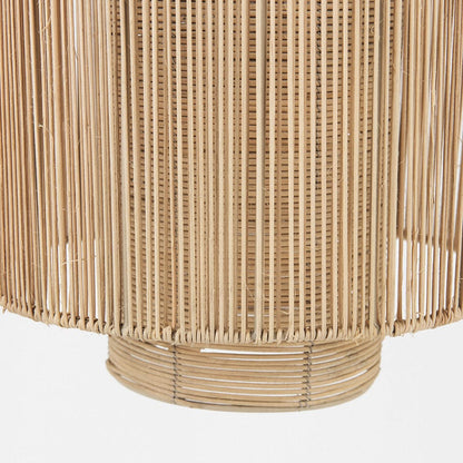 Mercana - Aviario 14.2 L x 14.2 W x 14.2 H Natural Cane Cylindrical Pendant Light - 69245 view 6
