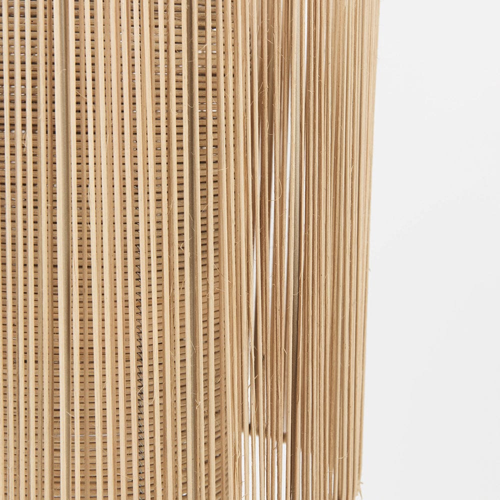 Mercana - Aviario 14.2 L x 14.2 W x 14.2 H Natural Cane Cylindrical Pendant Light - 69245 view 7