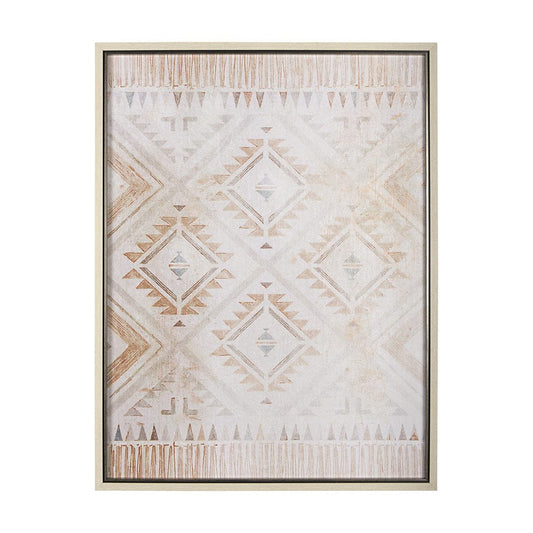 Mercana - Aztec II by Mercana Studio a Hand Embellished Textured Framed Art Print - 14908 view 1