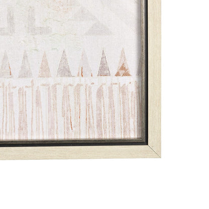 Mercana - Aztec II by Mercana Studio a Hand Embellished Textured Framed Art Print - 14908 view 3