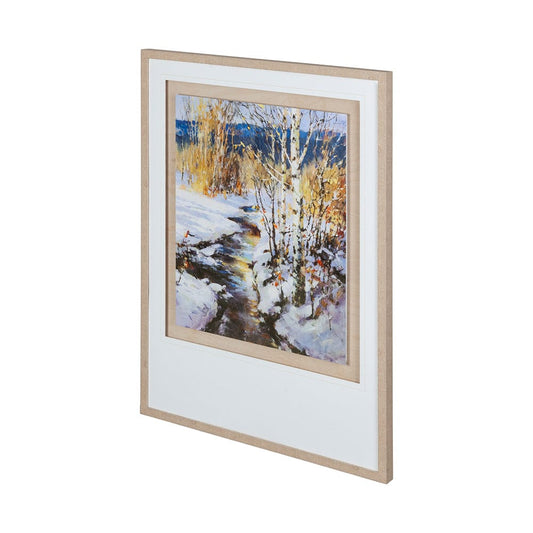 Mercana - Back Country by Brent Heighton a Hand Embellished Textured Framed Art Print Matted under Glass - 12099 view 1