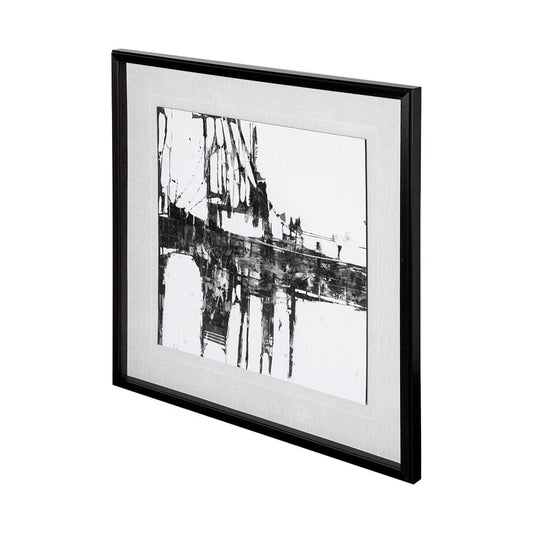 Mercana - Back Lighting I by Liz Jardine a Hand Embellished Textured Framed Art Print Matted under Glass - 12209 view 1
