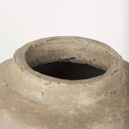 Mercana - Bala Large Gray Paper Mache Vase - 70205 view 4