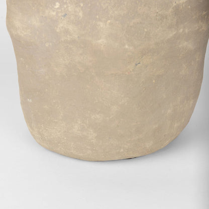 Mercana - Bala Large Gray Paper Mache Vase - 70205 view 6