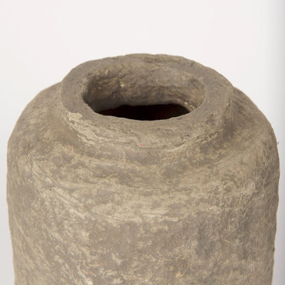 Mercana - Bala Small Gray Paper Mache Vase - 70204 view 3
