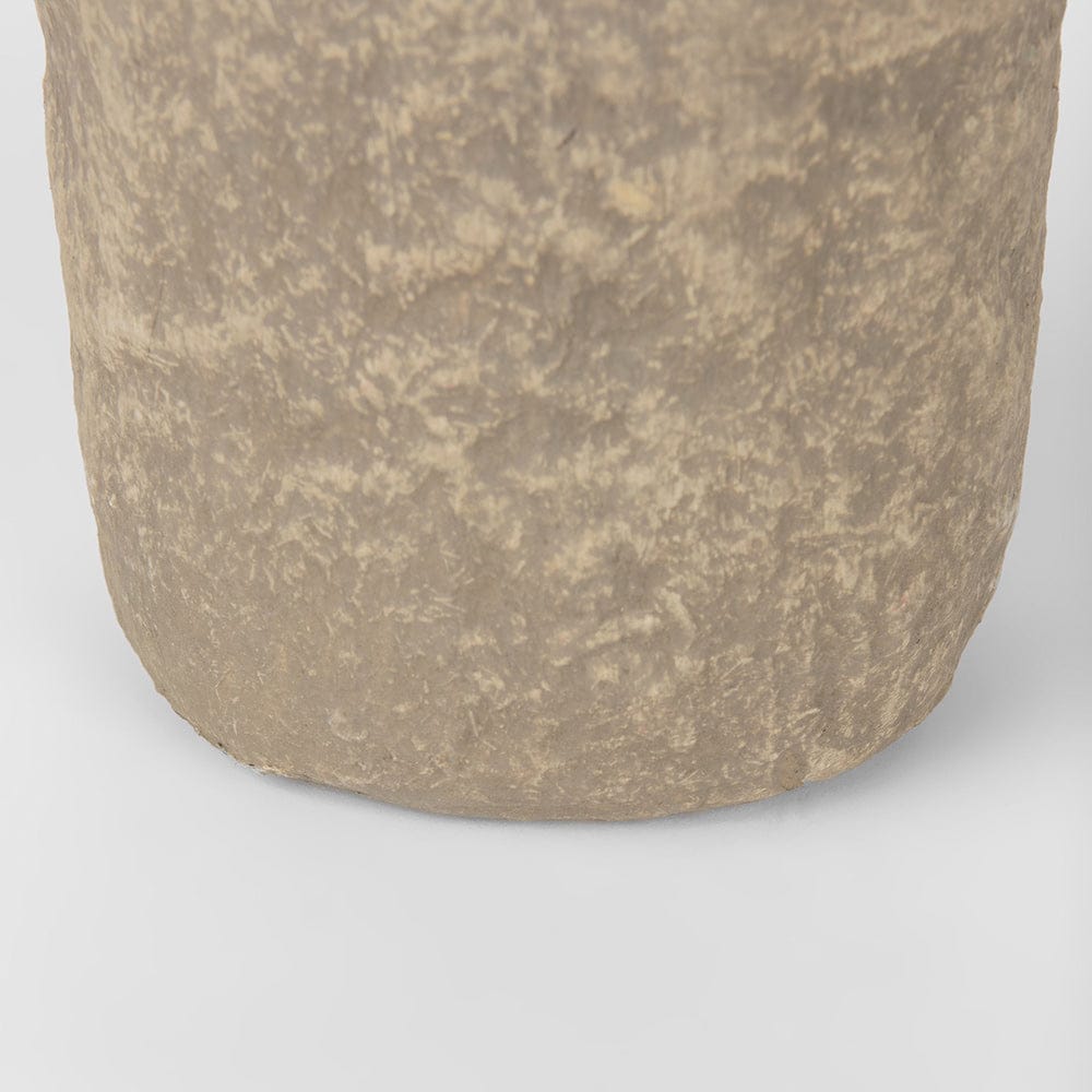 Mercana - Bala Small Gray Paper Mache Vase - 70204 view 6