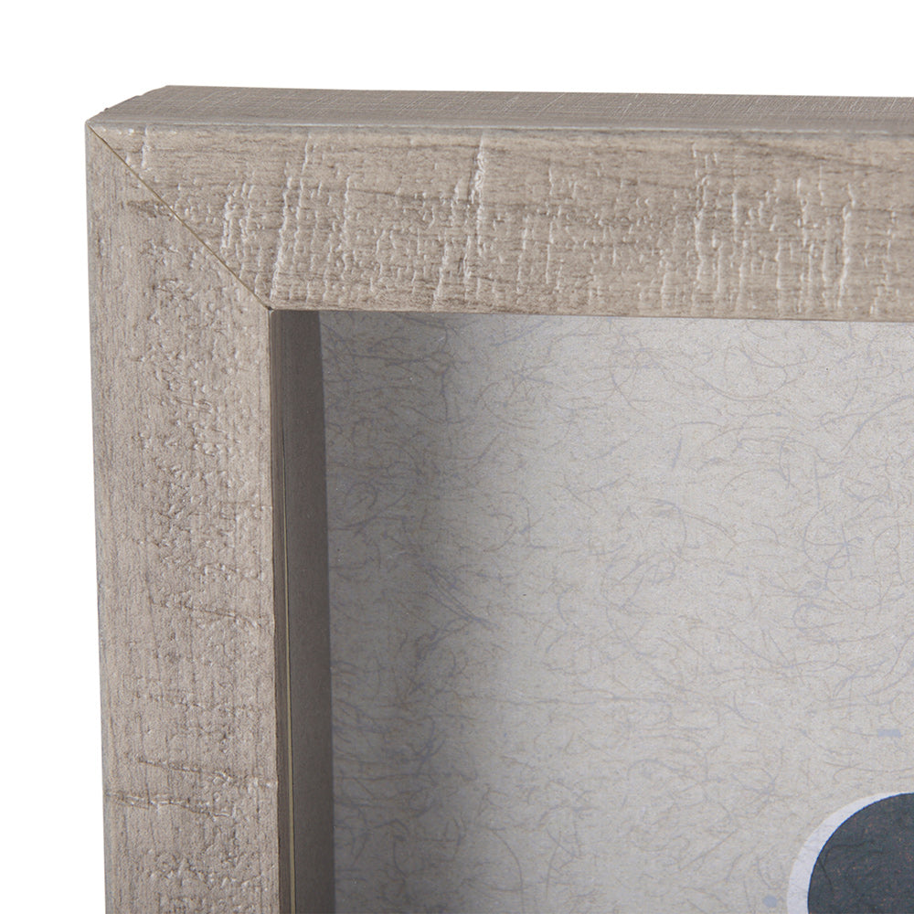 Mercana - Balance II by Mercana Studio a Hand Embellished Textured Framed Art Print Matted under Glass - 14201 view 4