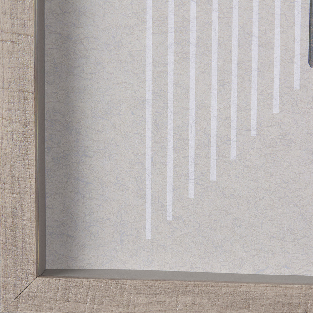 Mercana - Balance II by Mercana Studio a Hand Embellished Textured Framed Art Print Matted under Glass - 14201 view 5