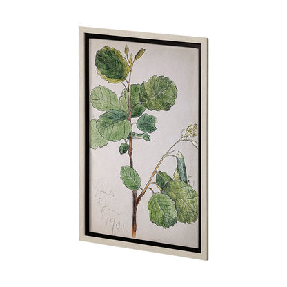 Mercana - Bald Akvarellmalning by John Bauer a Hand Embellished Textured Framed Art Print Matted under Glass - 13604 view 2