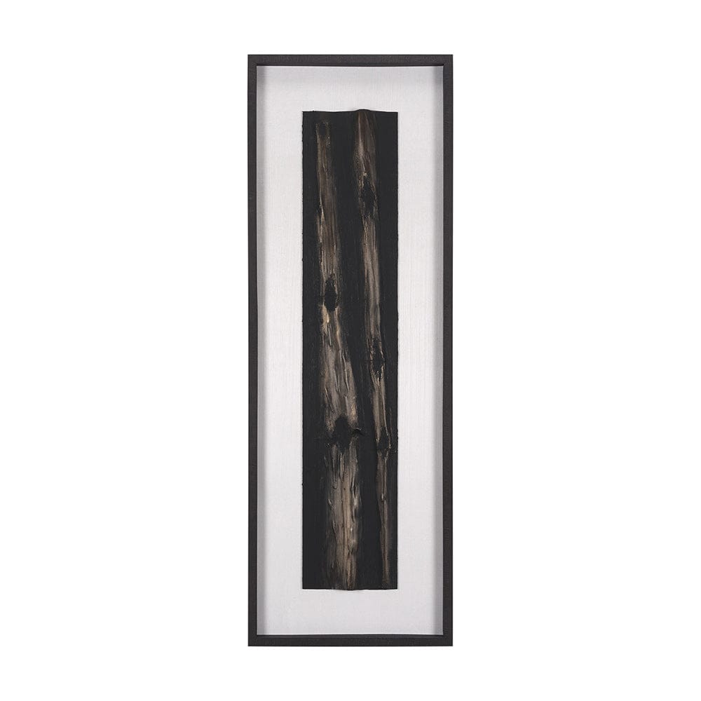 Mercana - Bamboo Relief II by Studio M a handmade Original Framed Artwork under Glass - 15586 view 1