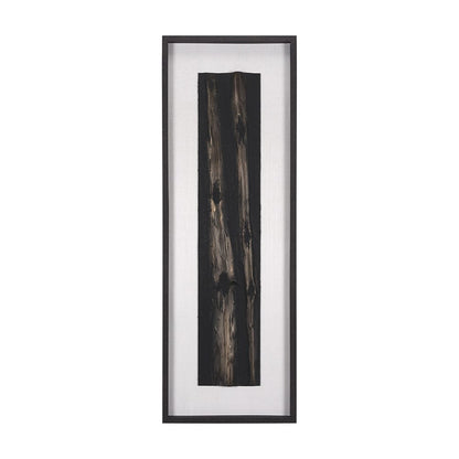 Mercana - Bamboo Relief II by Studio M a handmade Original Framed Artwork under Glass - 15586 view 1