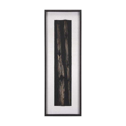 Mercana - Bamboo Relief II by Studio M a handmade Original Framed Artwork under Glass - 15586 view 1