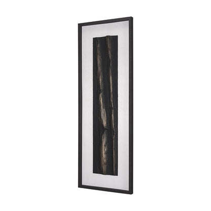 Mercana - Bamboo Relief II by Studio M a handmade Original Framed Artwork under Glass - 15586 view 2