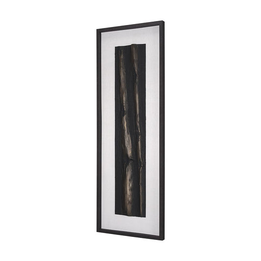 Mercana - Bamboo Relief II by Studio M a handmade Original Framed Artwork under Glass - 15586 view 2