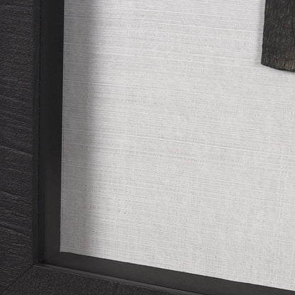 Mercana - Bamboo Relief III by Studio M a handmade Original Framed Artwork under Glass - 15587 view 5