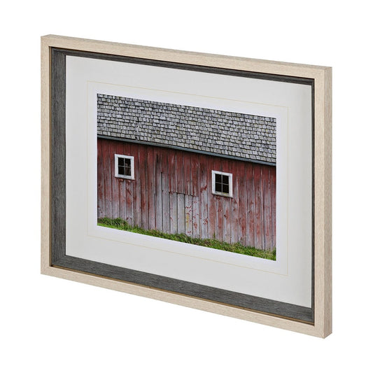 Mercana - Barn Face by Nancy Crowell a Framed Art Print Matted under Glass - 12298 view 1