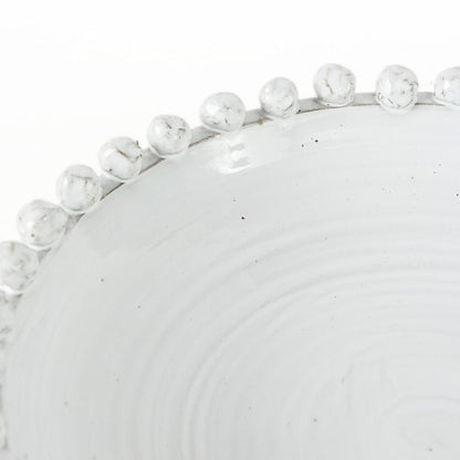 Mercana - Basin 16" Round Off-White Glazed Decorative Bowl - 67677 view 5