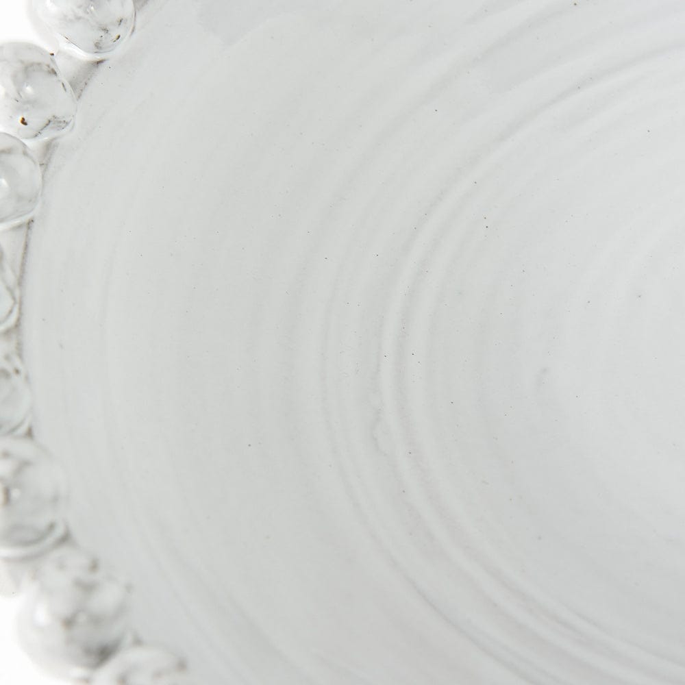 Mercana - Basin 16" Round Off-White Glazed Decorative Bowl - 67677 view 7