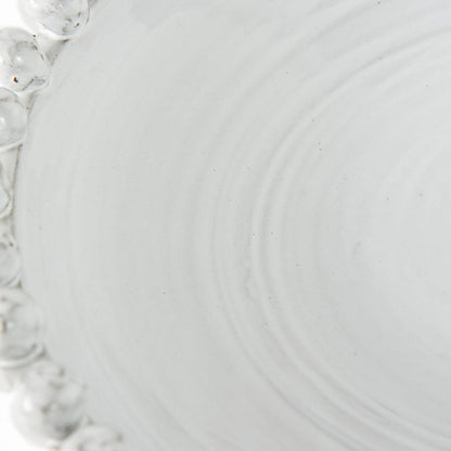 Mercana - Basin 16" Round Off-White Glazed Decorative Bowl - 67677 view 7